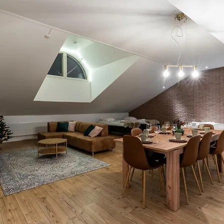 Kammi - Spacious Penthouse In The Downtown With Sauna Rovaniemi