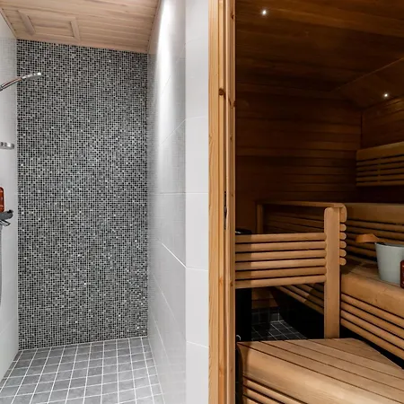 Kammi - Spacious Penthouse In The Downtown With Sauna شقة روفانييمي