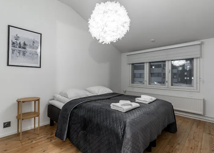 Kammi - Spacious Penthouse In The Downtown With Sauna Rovaniemi