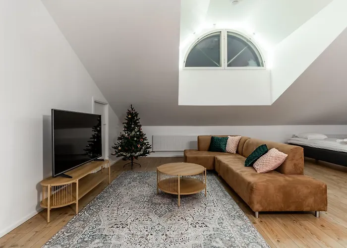 Kammi - Spacious Penthouse In The Downtown With Sauna Rovaniemi