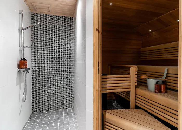 Kammi - Spacious Penthouse In The Downtown With Sauna Lägenhet Rovaniemi